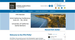 Desktop Screenshot of fpaphilly.org